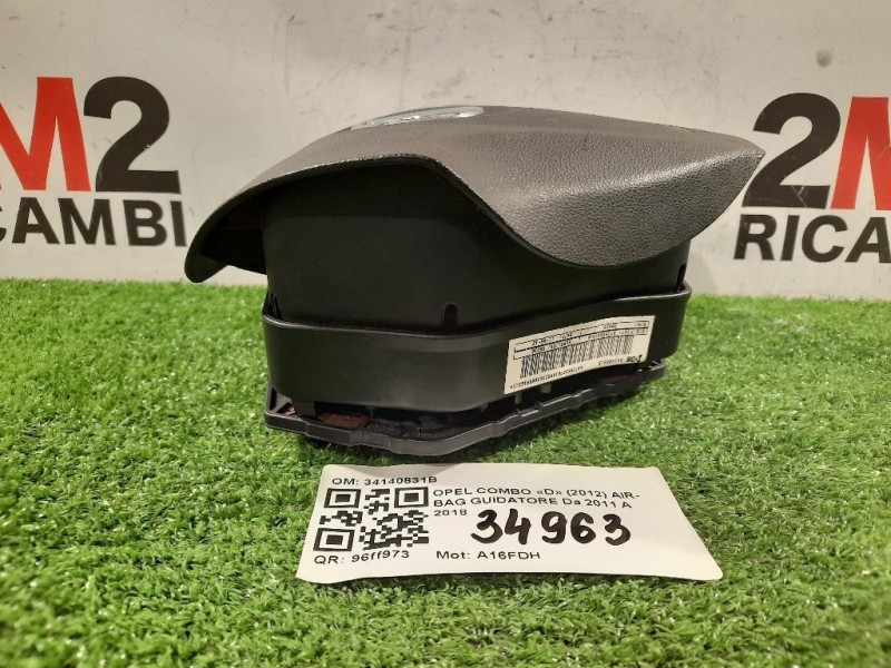 Air-bag Guidatore 34140831B Opel Combo D 2012