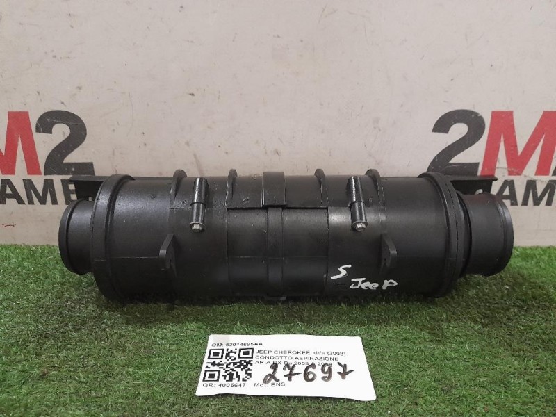 Condotto Aspirazione ARIA DX 52014695AA Jeep Cherokee IV 2008