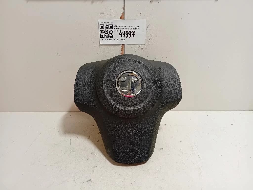 Air-bag Guidatore 13369480 Opel Corsa D 2011