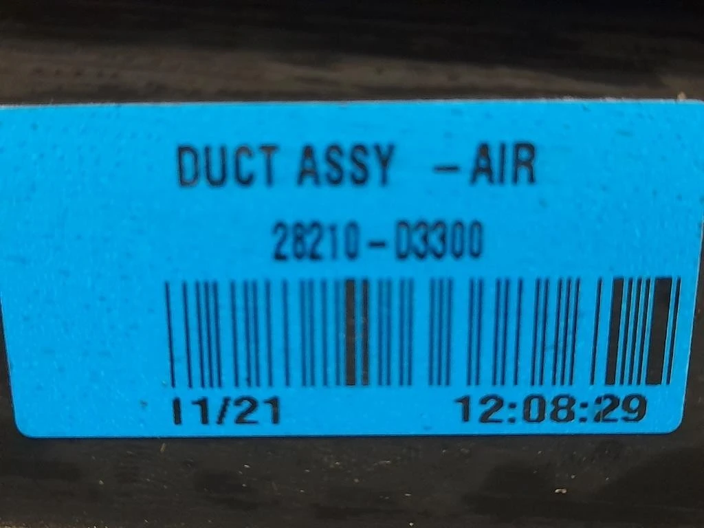 Condotto Aspirazione ARIA DX 28210D3300 Kia Sportage IV 2018