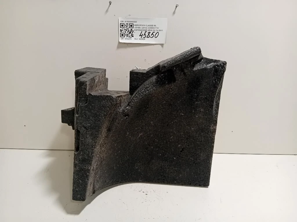 Condotto Aspirazione ARIA DX A1665050530 Mercedes Classe ML W166 2012