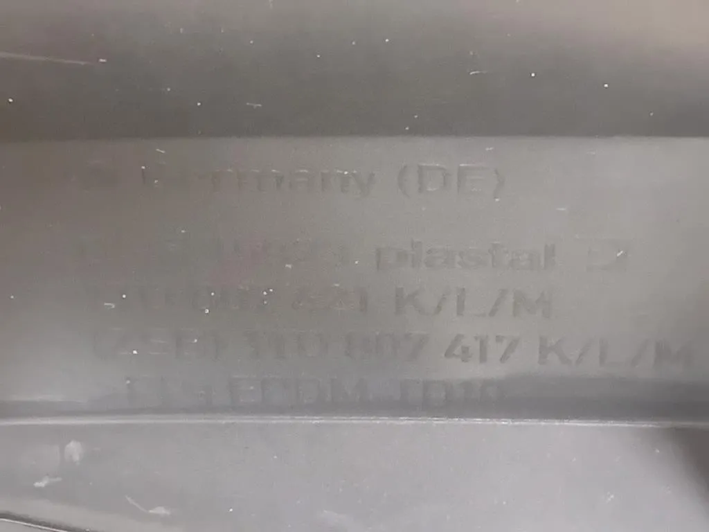 Paraurti POST 1T0807421 Volkswagen Touran III 2010