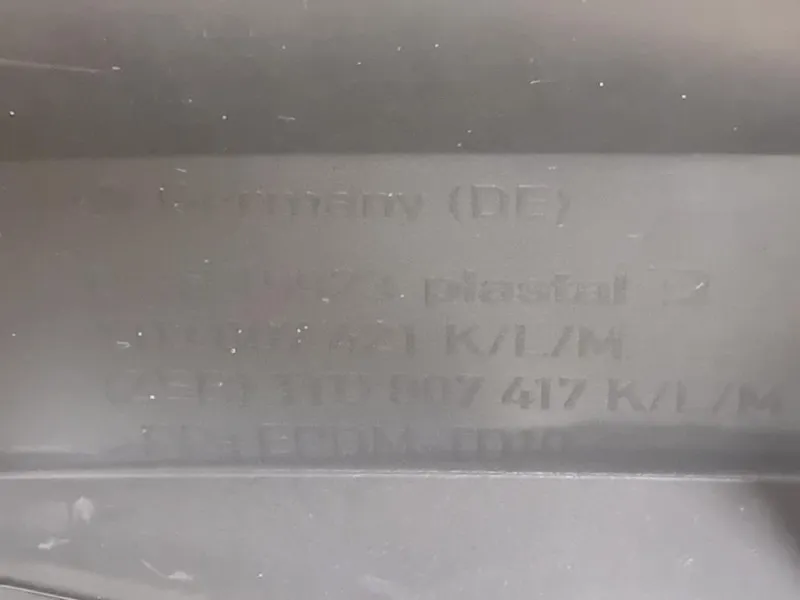 Paraurti POST 1T0807421 Volkswagen Touran III 2010