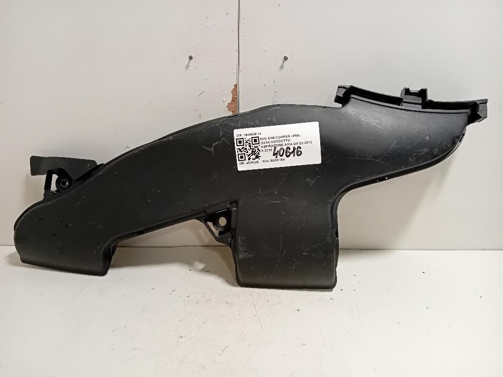Condotto Aspirazione ARIA DX 7645645 04 Mini MINI Cooper F56 2014
