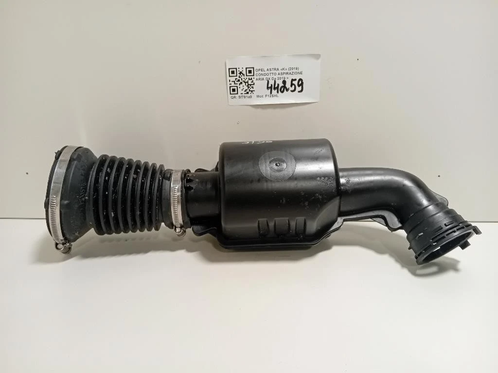 Condotto Aspirazione ARIA DX Opel Astra K 2019