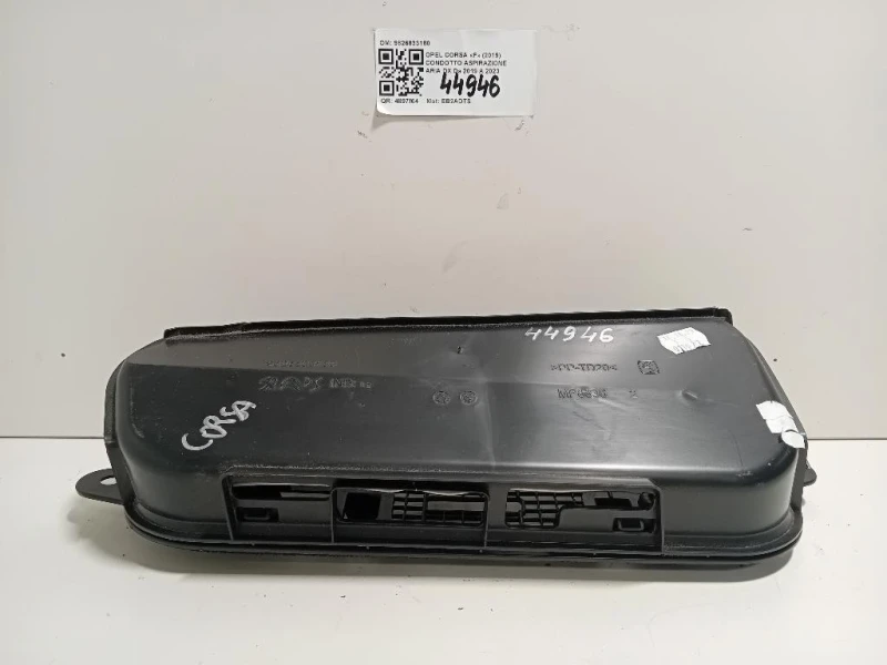 Condotto Aspirazione ARIA DX 9826833180 Opel Corsa F 2019