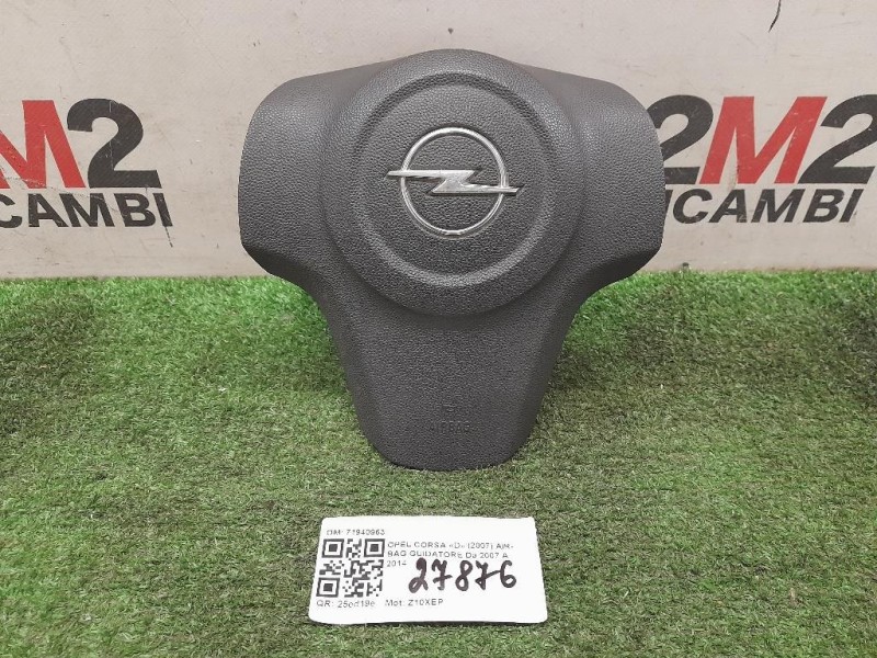 Air-bag Guidatore 71940963 Opel Corsa D 2007