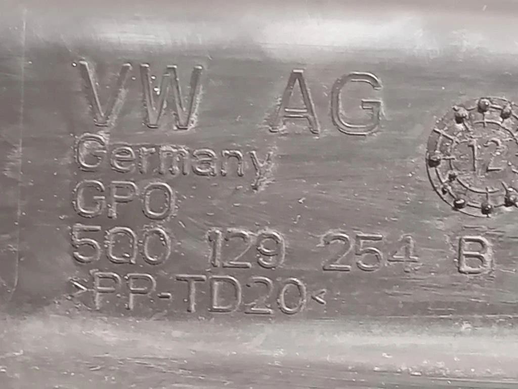 Condotto Aspirazione ARIA DX 5Q0 129 254 B Volkswagen GOLF VI 2009