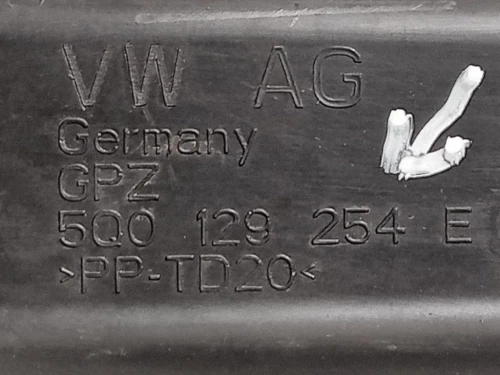 Condotto Aspirazione ARIA DX 5Q0 129 254 E Volkswagen GOLF VII 2013