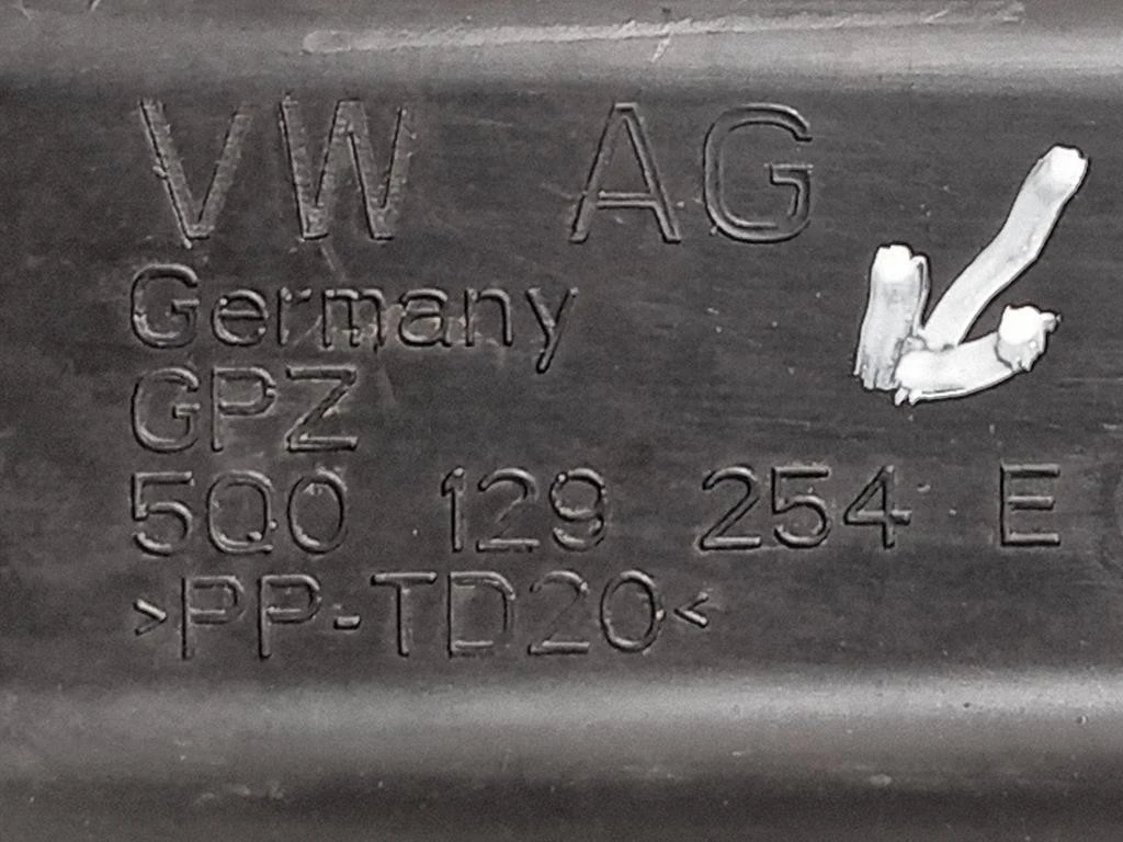 Condotto Aspirazione ARIA DX 5Q0 129 254 E Volkswagen GOLF VII 2013