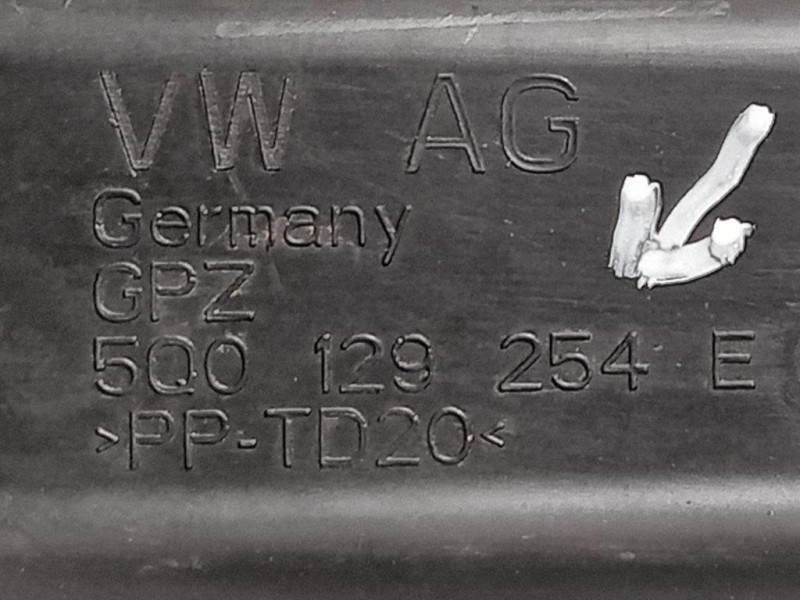 Condotto Aspirazione ARIA DX 5Q0 129 254 E Volkswagen GOLF VII 2013