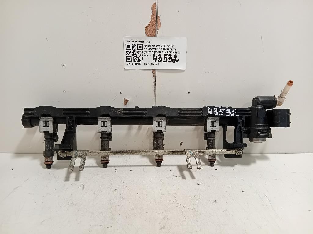 Condotto Carburante Filtropompa Iniezione 8A66-9H487-AB Ford Fiesta VI 2012