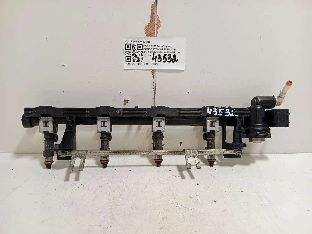 Condotto Carburante Filtropompa Iniezione 8A66-9H487-AB Ford Fiesta VI 2012