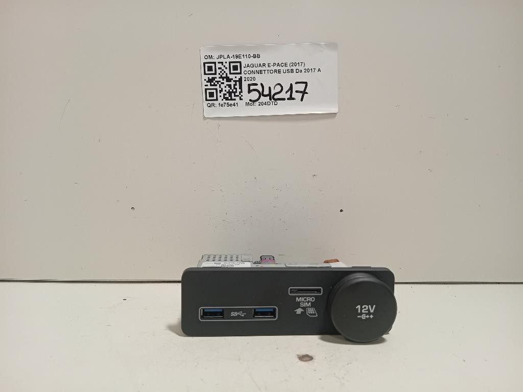 Connettore USB JPLA-19E110-BB Jaguar E-pace 2017