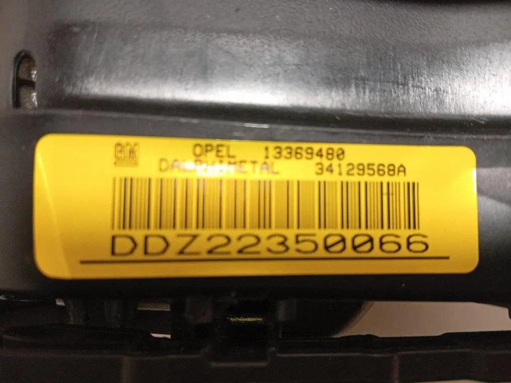 Air-bag Guidatore 13369480 Opel Corsa D 2010