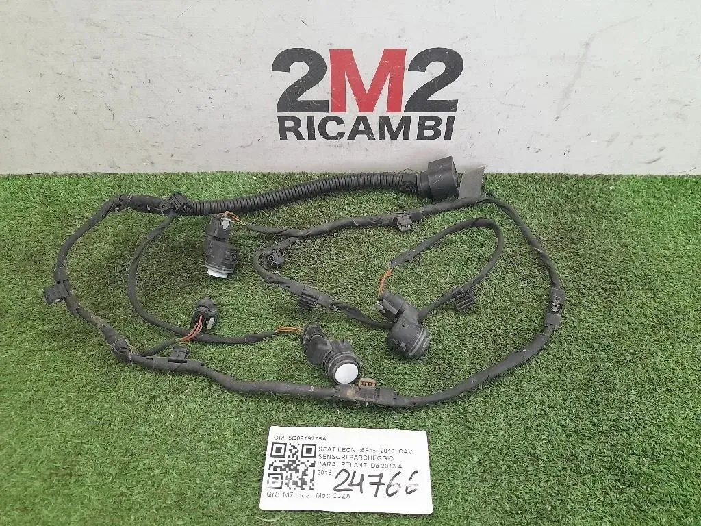 CAVI Sensori Parcheggio Paraurti ANT 5Q0919275A Seat LEON 5F1 2013