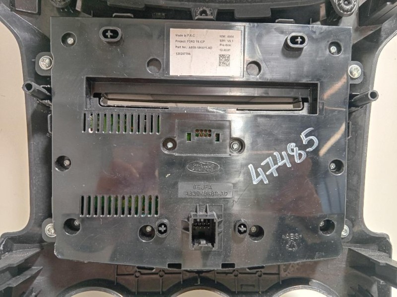 Console Centrale AB39-18K811-AD Ford Ranger IV 2012