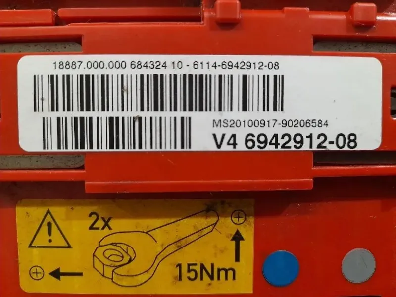 CAVO Trasformatorebatteria V4 6942912 Bmw Serie 1 E87 Berlina 2005