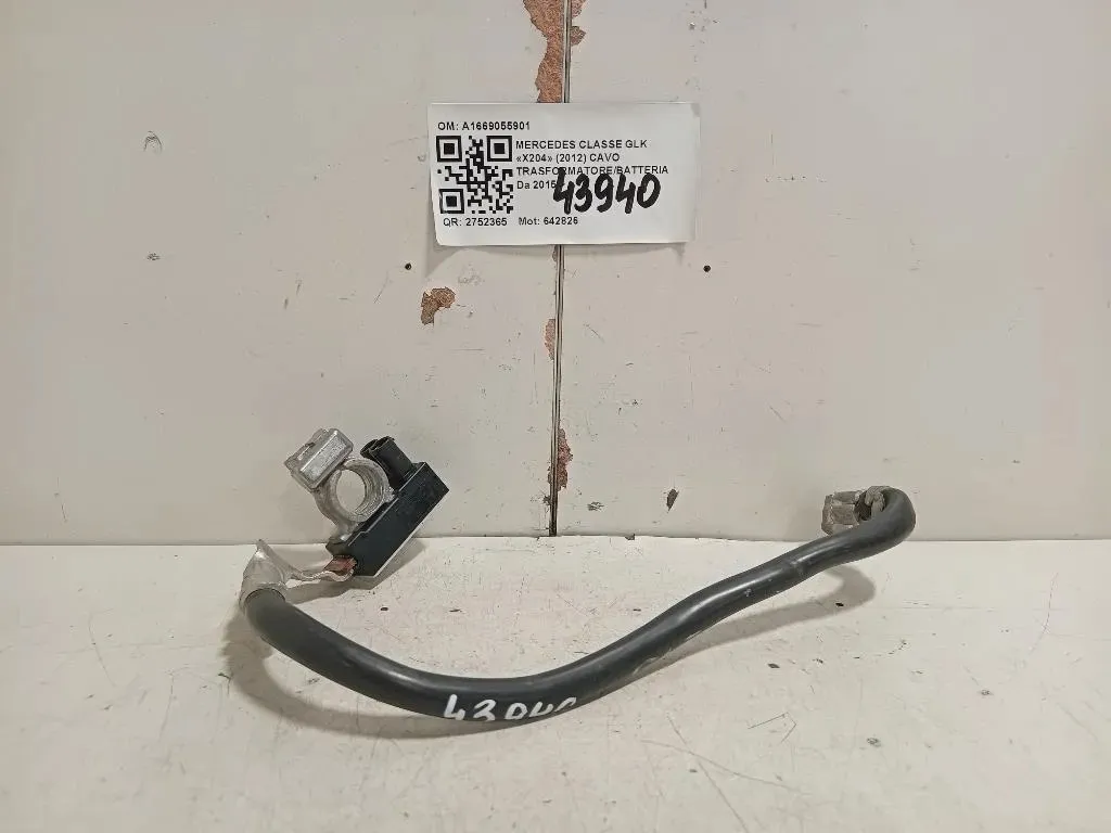 CAVO Trasformatorebatteria A1669055901 Mercedes Classe GLE W166 2015