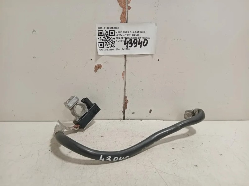 CAVO Trasformatorebatteria A1669055901 Mercedes Classe GLE W166 2015