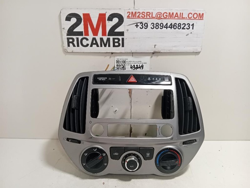Console Centrale 84704-1J630 Hyundai I20 I 2009
