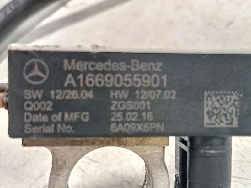CAVO Trasformatorebatteria A1669055901 Mercedes Classe GLE W166 2015