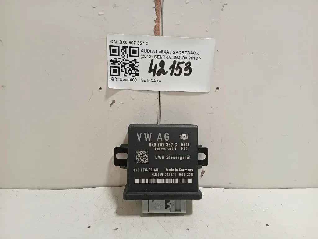 Centralina 8X0 907 357 C Audi A1 8XA Sportback 2012