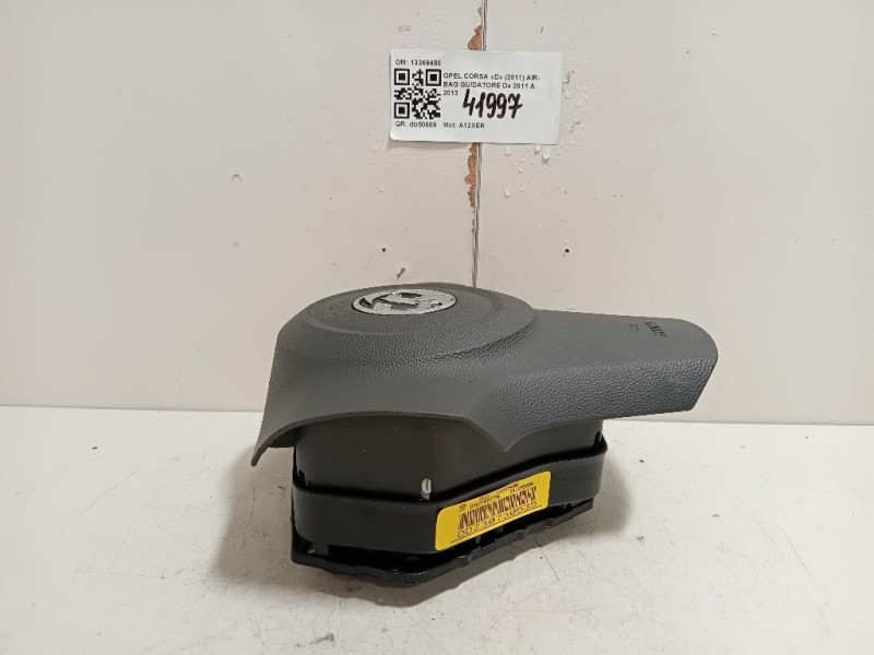 Air-bag Guidatore 13369480 Opel Corsa D 2011