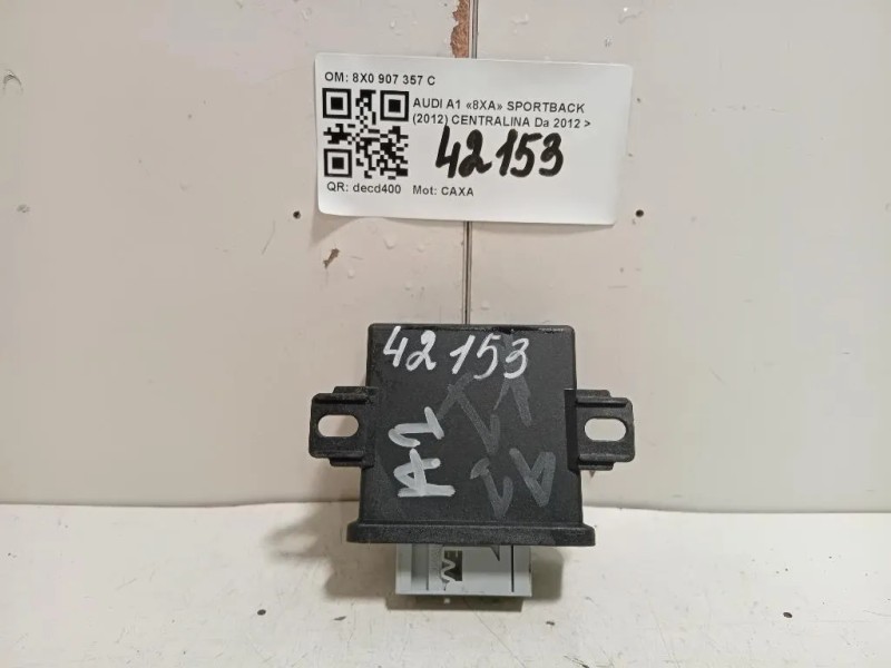 Centralina 8X0 907 357 C Audi A1 8XA Sportback 2012