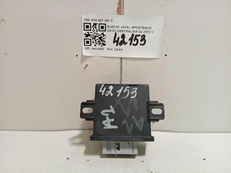 Centralina 8X0 907 357 C Audi A1 8XA Sportback 2012