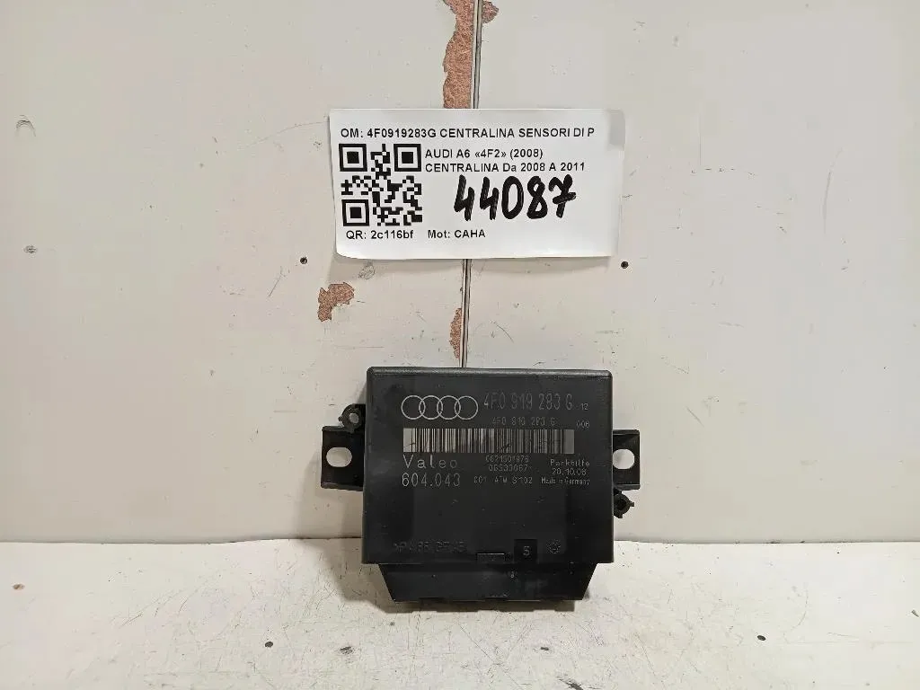 Centralina 4F0919283G CENTRALINA SENSORI DI PARCHEGGIO Audi A6 4F2 2008