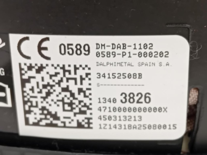 Air-bag Guidatore 39027702 Opel Corsa E 2014