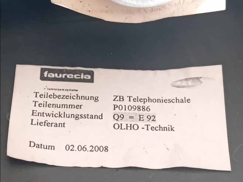 Console Centrale CONSOLE CENTRALE Mercedes Classe S W221 2006