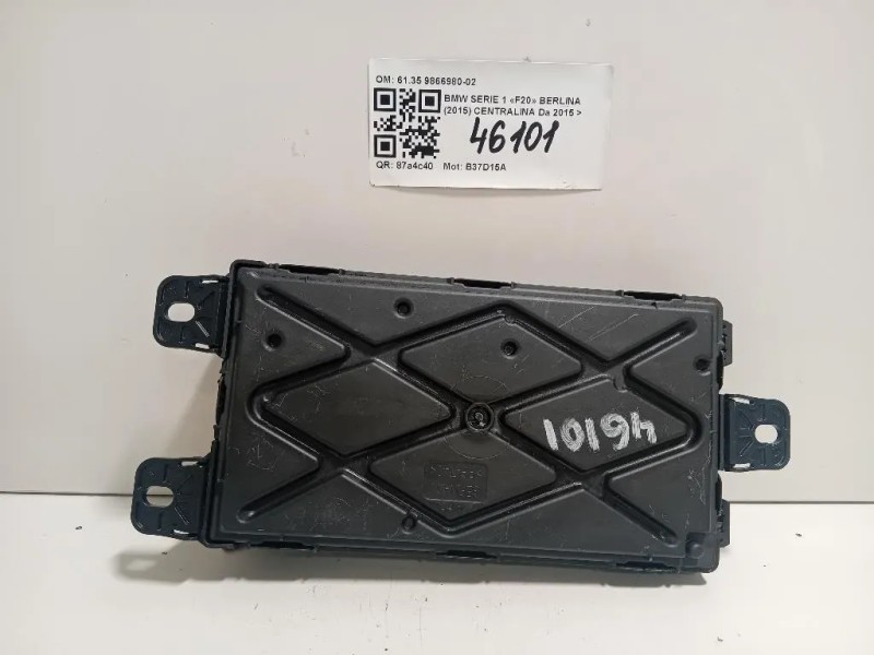 Centralina 6135 9866980-02 Bmw Serie 1 F20 Berlina 2015