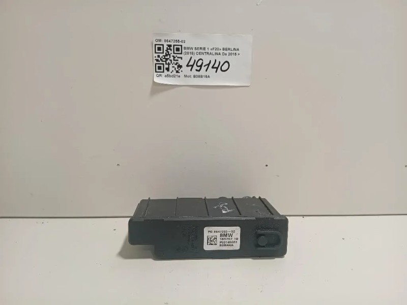 Centralina 8647255-02 Bmw Serie 1 F20 Berlina 2015