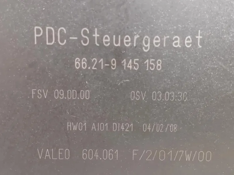 Centralina 66219145158 Bmw Serie 5 E60 Berlina 2004