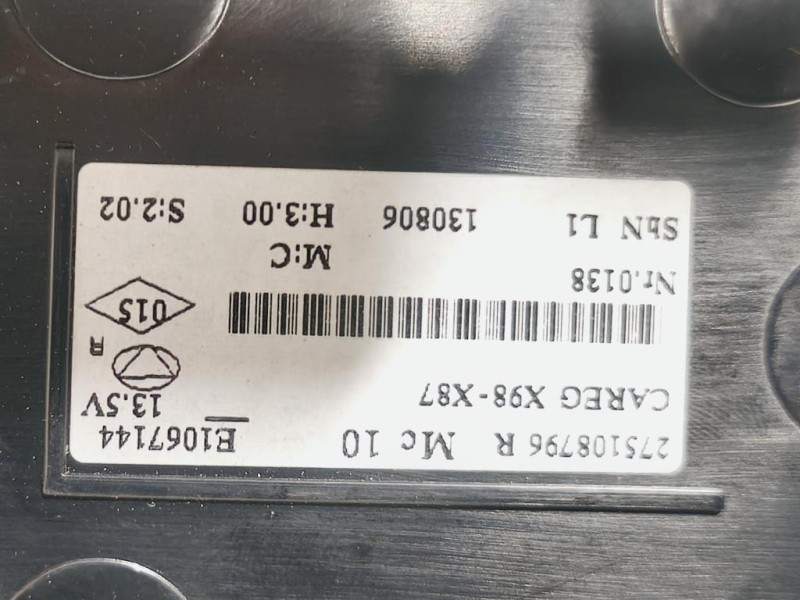 Console Centrale CONSOLE CENTRALE Renault CLIO IV 2016