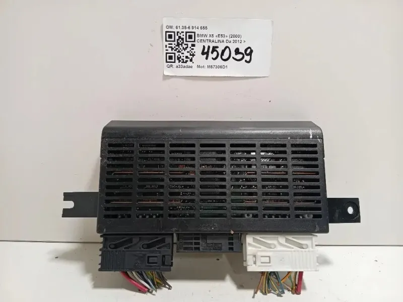 Centralina 6135-6 914 655 Bmw X5 E53 2000