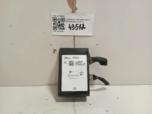 Centralina 22796545 MODULO ELETTRONICO Chevrolet Orlando 2011