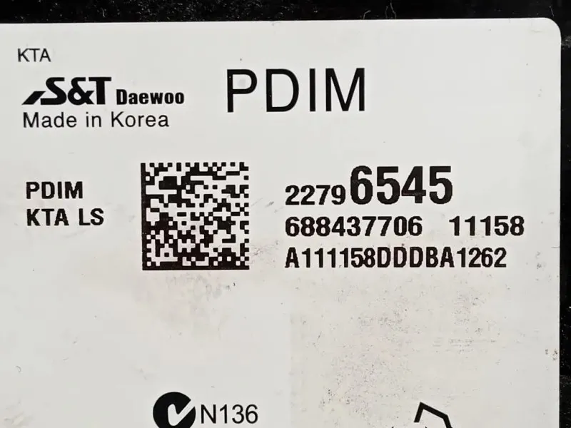 Centralina 22796545 MODULO ELETTRONICO Chevrolet Orlando 2011