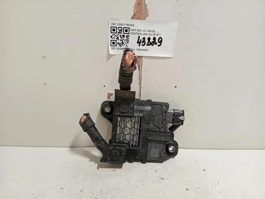 Centralina 00521758340 Fiat 500 II 2015