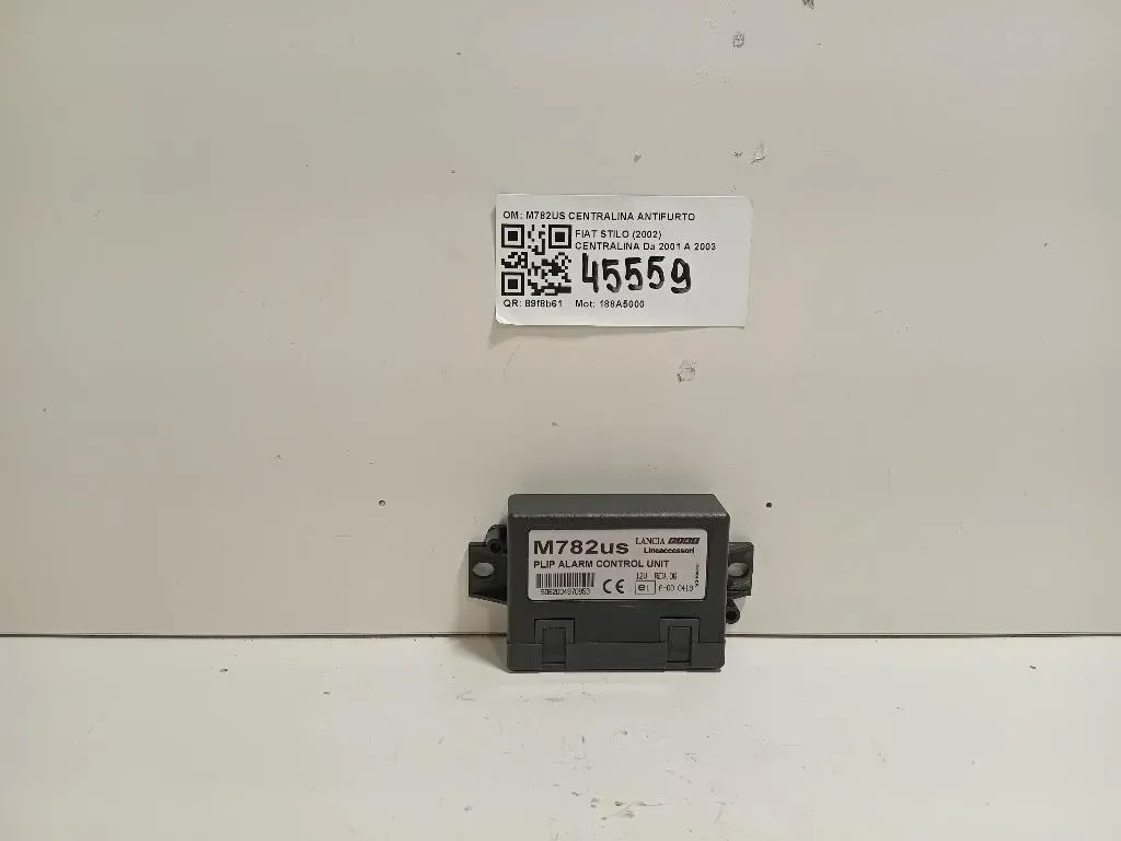 Centralina M782US CENTRALINA ANTIFURTO Fiat Stilo 2002