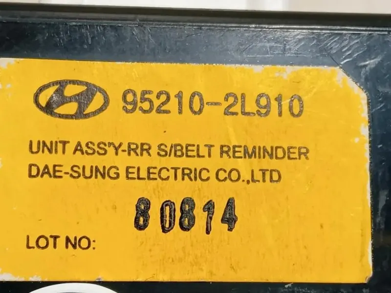 Centralina 95210-2L910 Hyundai I30 I 2007