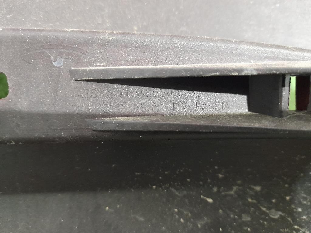 Paraurti POST TESLA 110355600A Tesla Model 3 2017