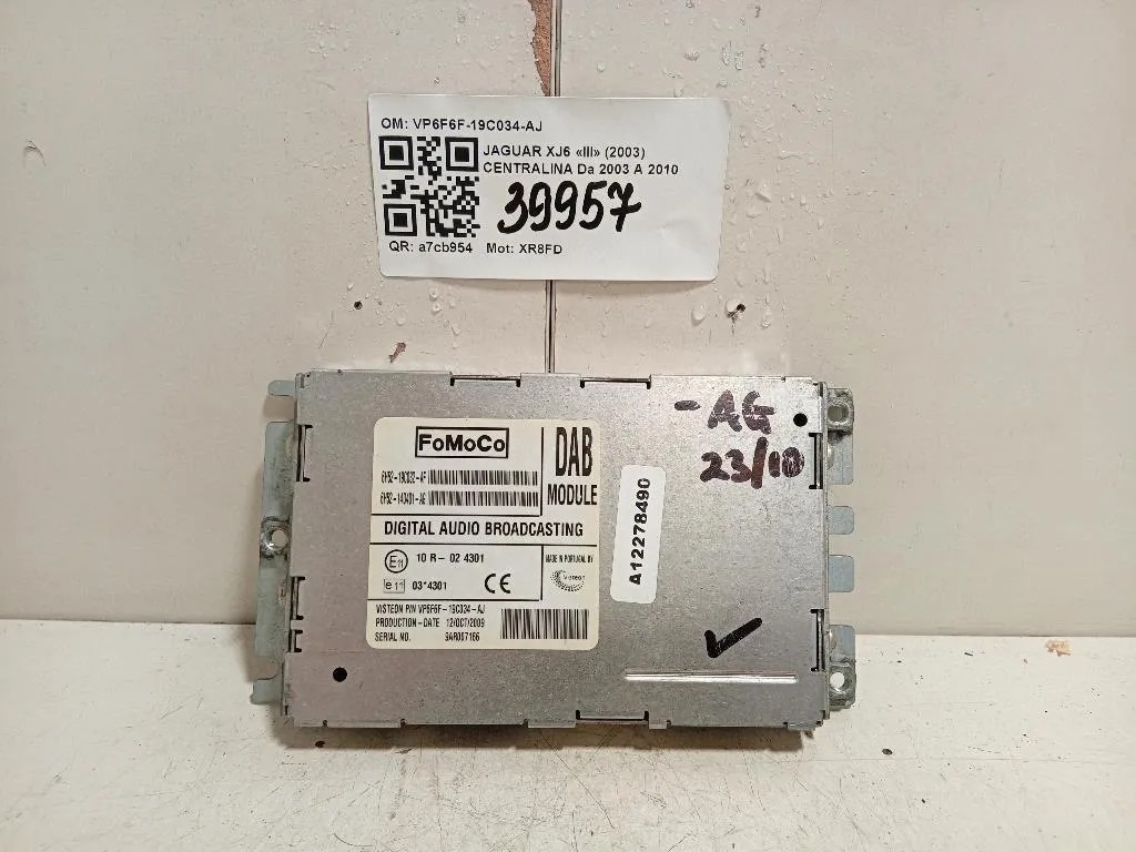 Centralina VP6F6F-19C034-AJ Jaguar XJ6 III 2003