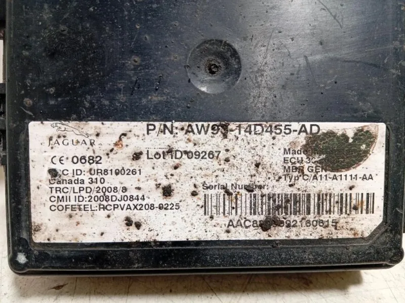 Centralina AW93-14D455-AD CENTRALINA RADAR Jaguar XJ6 III 2003