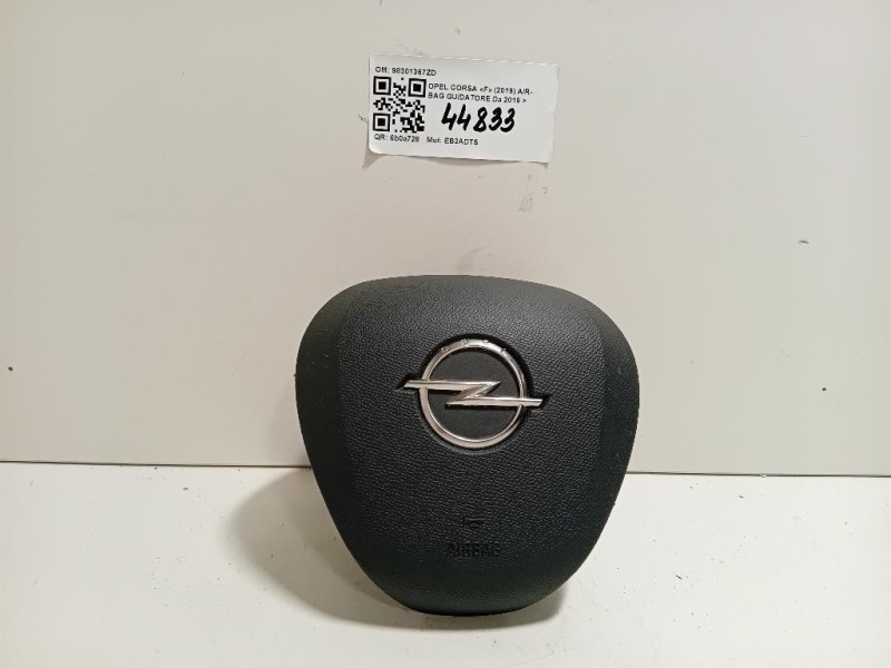 Air-bag Guidatore 98301367ZD Opel Corsa F 2019