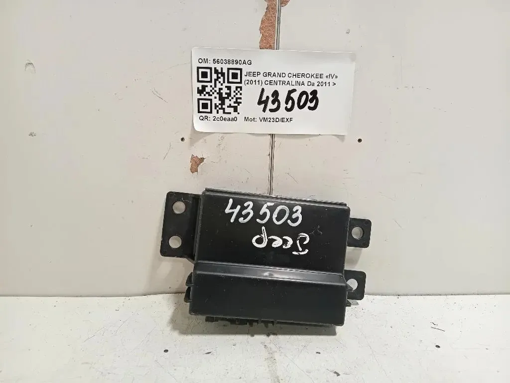 Centralina 56038890AG EP ANGOLO MORTO Jeep Grand Cherokee IV 2011