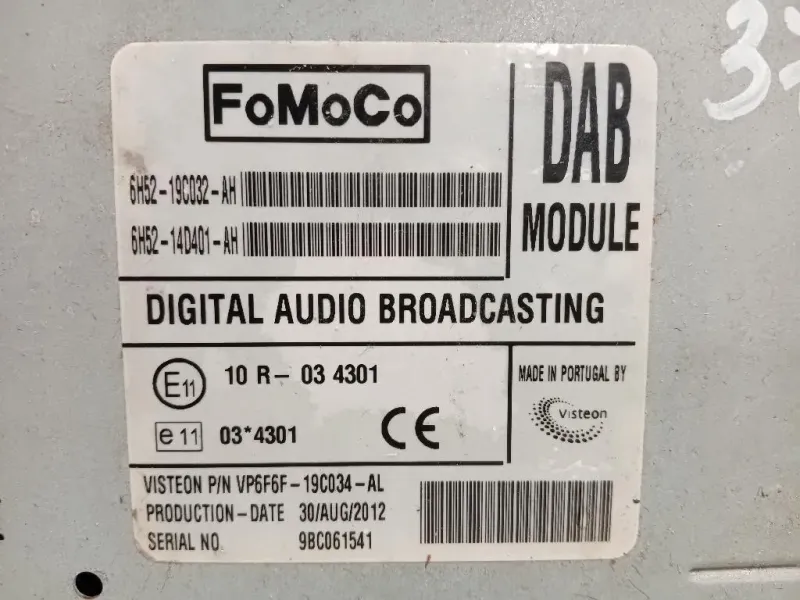 Centralina 6H52-19C032-AH Land Rover Range Rover Evoque I 2011