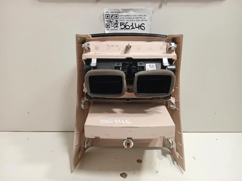 Console Centrale POST 105879249C Bmw Serie 5 G30 Berlina 2016
